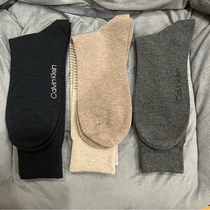 BNWOT Calvin Klein men’s trouser socks (3pairs)
